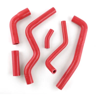 FOR Yamaha FZ6 FZ-6 2003-2011 08 09 Silicone Radiator Hose Kit Cooling Pipe Red Foto 1 de 4