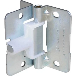 (3-2pk)-Johnson Hardware Brass Finish BiFold Door 2 1/4" Spring Hinge 1703PPK2 - Picture 1 of 1