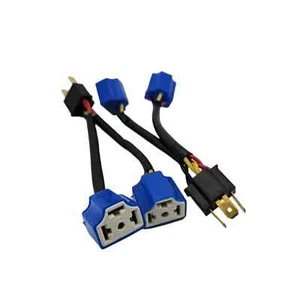 Scheinwerfer Splitter Kabel 9003 HB2 H4 Adapter Kabelbaum Ersatz 30 cm 2 Stück - Bild 1 von 11