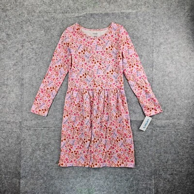 Vestido Jersey Carter's Estampado Floral/Caballero Nuevo con Etiquetas Talla 7, 8 Foto 1 de 3