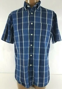 Pendleton Herren Medium Button Down Hemd kariert blau weiß mehrfarbig - Bild 1 von 6
