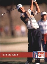 1992 Pro Set Golf Card #77 Steve Pate