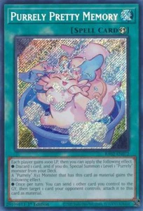 Yu-Gi-Oh! TCG Purrely Pretty Memory RA02-EN072 1st Ed Secret Rare NM/M - Picture 1 of 1
