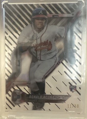 2018 Topps High Tek - Pattern 1 Waves/Diagonals Black Magma Diffractor #HT-RA... - Image 1 of 3