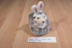 Douglas Spunky the Hedgehog With White Bunny Ears 2017 Beanbag Plush(310-2795-1) - Picture 1 of 5