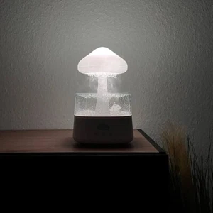 Snuggling Cloud Rain Humidifier with Soothing Raindrop Sound - - Picture 1 of 3