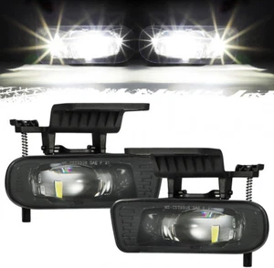 LED Fog Lights Lamp For Chevy Silverado 1999-2002 / Suburban Tahoe 2000-2006 - Picture 1 of 8