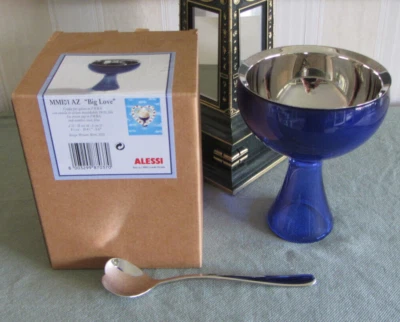 Alessi BIG LOVE NEU in OVP Eisbecher MMI01 AZ Miriam Mirri, 1x LOVE Eis-, Löffel - Bild 1 von 4