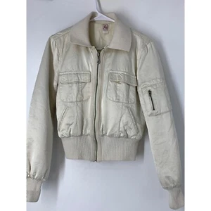 Women’s Joie satin bomber jacket size small - Picture 1 of 7