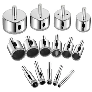 Brocas de Diamante Juego de 15 Brocas Perforadoras de Nucleo Hueco Revestimiento - Bild 1 von 13