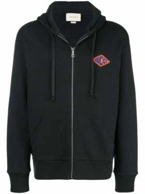 Gucci Chaqueta con Capucha León Motivo, 519681X9V49. Negro Viernes Masivo Ahorro - Imagen 1 de 4