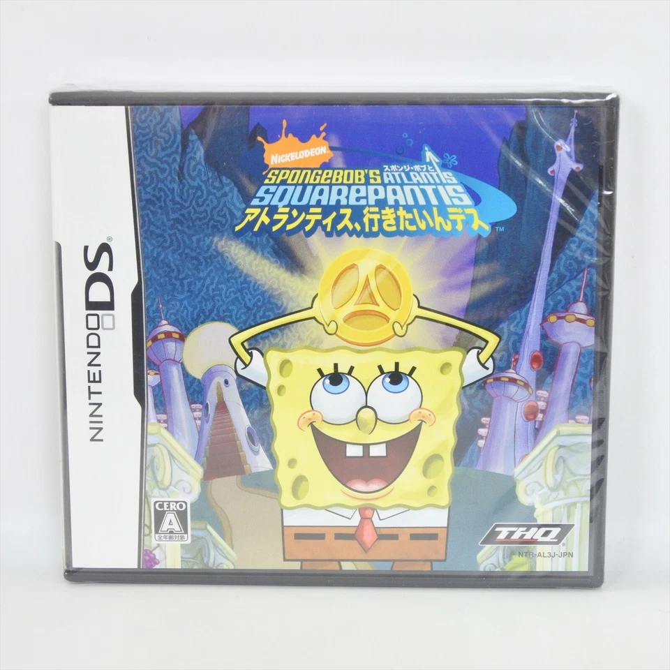 Spongebob's Atlantis SquarePantis Nintendo DS Japan 2008