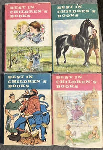 Vtg Best In Children’s Books Lot Of 4 1960's Paul Bunyan Black Beauty Snow White - Picture 1 of 13