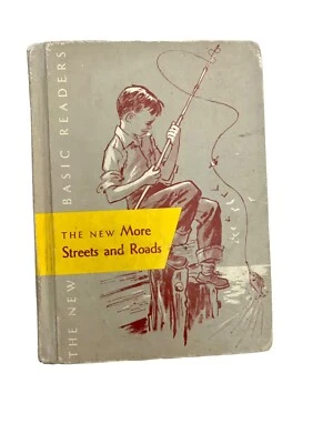 1956 Ed The New More Streets And Roads The New Basic Readers Hardback Book S2 Foto 1 de 3