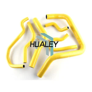 For 1992-2000 Honda Civic Type-R EK4 EK9 Yellow Silicone Radiator Coolant Hose - Foto 1 di 3