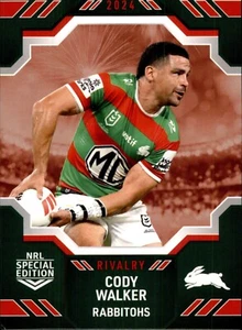 2024 South Sydney Rabbitohs NRL Special Edition Rivalry Card - Cody Walker - Bild 1 von 3