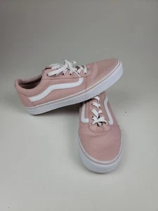 Vans Kinder rosa Schnürschuhe Turnschuhe Damengröße 10 - Bild 1 von 8