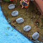 5 Pcs Micro Landscape Flowerpot Resin Crafts Small Aquarium