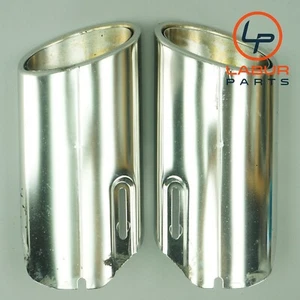 W204 08-16 Puntas de silenciador de escape trasero derecho e izquierdo mercedes clase c e - Imagen 1 de 5
