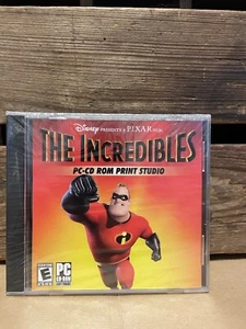 The Incredibles PC-CD ROM Disney Pixar New Sealed - Picture 1 of 3