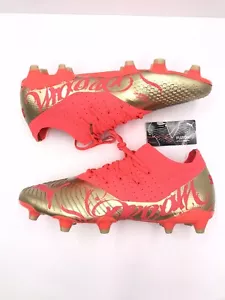 Puma Future Z 2.4 Neymar JR FG AG 107105-01 Soccer Cleats Coral Gold Mens Sz 9.5 - Picture 1 of 15