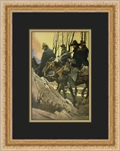 N.C. Wyeth Whispering Smith Custom Framed Print - Picture 1 of 2