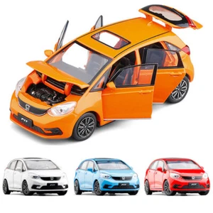 1:32 Honda Fit Model Car Diecast Alloy Zinc Toy Cars Metal Vehicle Boys Toys - Picture 1 of 24