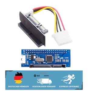 IDE/PATA 40Pin zu SATA Adapter für 3,5 Zoll Festplatten – Plug-and-Play Lösung - Bild 1 von 2