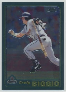 Craig Biggio 2001 Topps Chrome Baseball Card #190 Houston Astros - Picture 1 of 2