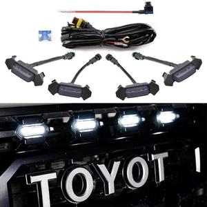 4PCS LED Car Front Grille Raptor Lights for 2016-2019 Toyotaa Tacoma TRD Pro - Bild 1 von 7