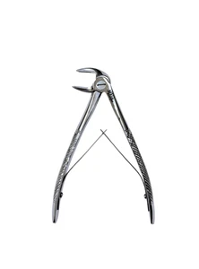 Pinza curva estrazione dentale 90° 6" (chiusa) - Foto 1 di 4