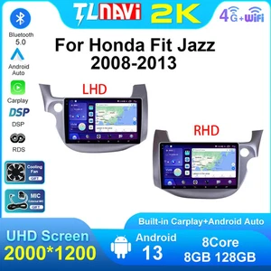 10" Touchscreen 2 DIN Apple CarPlay Android Auto für Honda Fit Jazz GP1 08-2013 - Bild 1 von 40