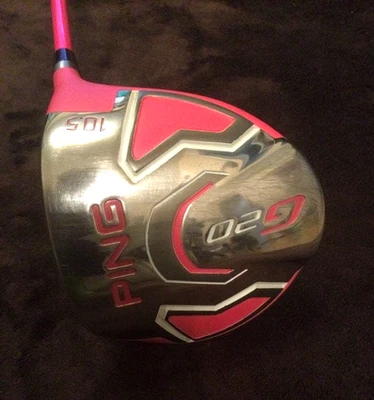 PING G20 Bubba Watson Pink Driver 10.5° BUBBA LONG R Flex 45.5 in - Image 1 of 4