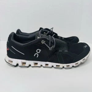 On Cloud 5 Laufschuhe Damen 9 schwarz weiß elastische Schnürsenkel EU40,5 Komfort Pu - Bild 1 von 11