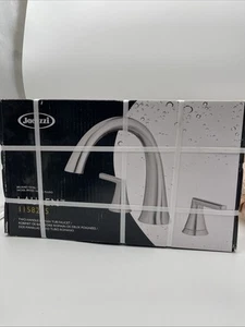 NEW Sealed Jacuzzi Lauren Brushed Nickel 2-handle Deck Mount 1158245 - Picture 1 of 5