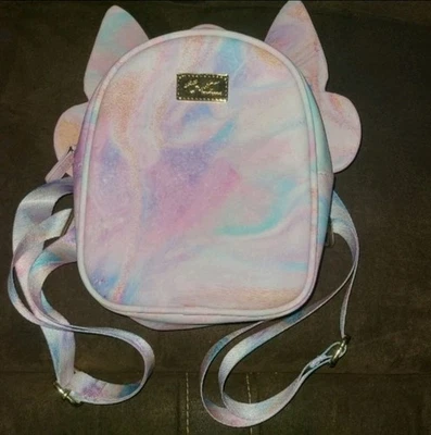 NWOT Betsey Johnson colorful butterfly wings mini girls backpack purse - Image 1 of 2