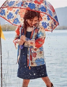 Mini Boden Girls Printed Umbrella Brand New - Picture 1 of 6