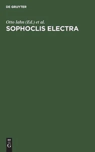 Sophoclis Electra by Otto Iahn (Ancient Greek) Hardcover Book - Picture 1 of 1