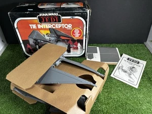 Vintage Star Wars TIE INTERCEPTOR Kenner 1983 MIB Unused Contents! RARE Vehicle! - Picture 1 of 24
