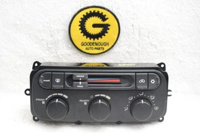 2001-2003 Dodge Caravan город и страна нагреватель кондиционер климат-контроль OEM - Изображение 1 из 4