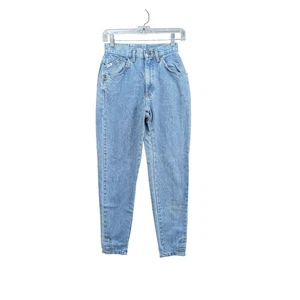 Lee Vintage High Waisted Mom Jeans Gr. 27 Light Wash Denim Made in USA 90s 80s - Bild 1 von 14