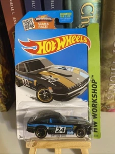 Hot Wheels HW WORKSHOP 2015 DATSUN 240Z Black 243/250 Factory sealed - Picture 1 of 6