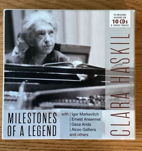 CLARA HASKIL Milestones of a Legend - 10 Original Albums & bonus tracks 10CD - Picture 1 of 3