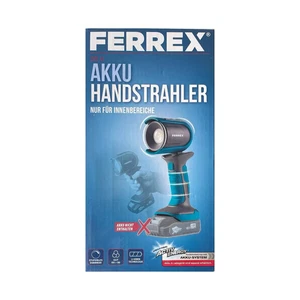 FERREX® 20 V Akku Handstrahler, 5 W, ohne Akku und Ladegerät, Dimmbar, neu&ovp - Bild 1 von 12