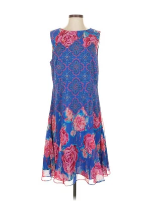 Isaac Mizrahi ¡EN VIVO! Vestido de cóctel azul para mujer 12 Foto 1 de 4