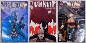 Lotto misto 3 fumetti #Grendel God 2, Devil's Reign 7, Inferno 2 2003 Dark Horse - Foto 1 di 1