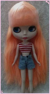 Takara 12" Neo Blythe Orange Hair Nude Doll from Factory TBO256 - Picture 1 of 1