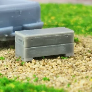 1:87 HO Scale 3D Printed 60" Job Box Jobsite Toolbox Truck Accessory - Picture 1 of 3