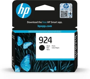 ⭐️✅HP 924 BLACK ORIGINAL INK CARTRIDGE HP OFFICEJET PRO 8120, HP OFFICEJET PRO 8 - Picture 1 of 6