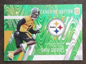 CAMERON SUTTON RC 2017 Panini Unparalleled #234 Rookie /499 Steelers.  C1A - Picture 1 of 3